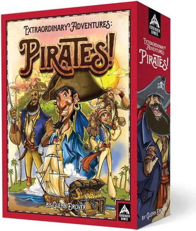 Main image of Extraordinary Adventures Pirates Family Fun Board Game Forbidden Games