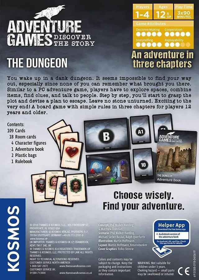 Alt view image 3 of 4 - The Dungeon Adventure Cooperative Game
