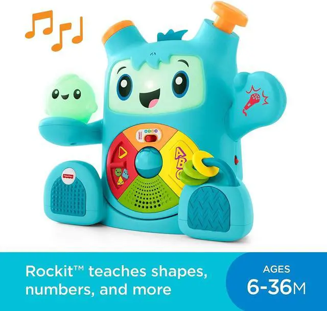 Alt view image 16 of 18 - Fisher-Price Dance & Groove Rockit
