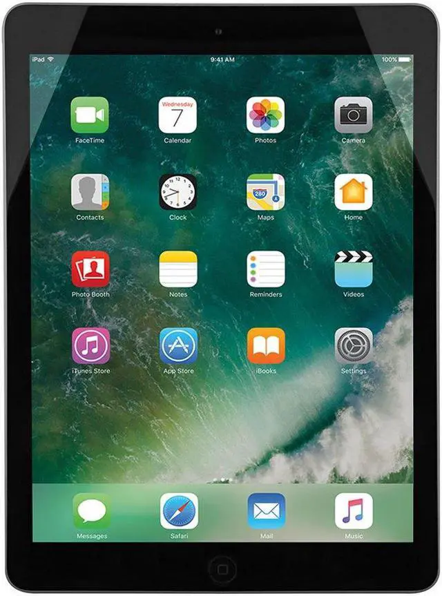 Main image of Apple iPad Air 1st Gen, 9.7" Touch Display, Black, 16GB, Wi-Fi Only,5MP Camera!