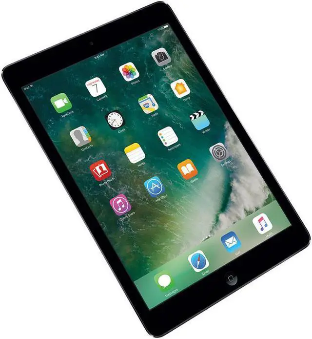 Alt view image 2 of 5 - Apple iPad Air 1st Gen, 9.7" Touch Display, Black, 16GB, Wi-Fi Only,5MP Camera!