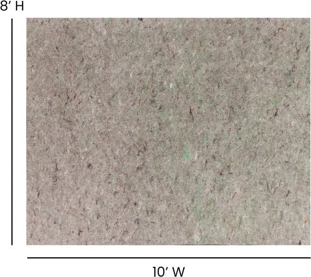 Alt view image 5 of 19 - Slide-Stop Multi-Surface Reversible Non-Slip Cushion Rug Pad, 1/4" Thick, Floor Protection, for 8'x10' Area Rug, Gray