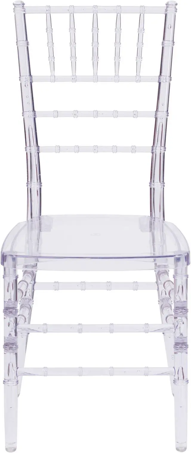 Alt view image 3 of 20 - Flash Elegance Crystal Ice Stacking Chiavari Chair