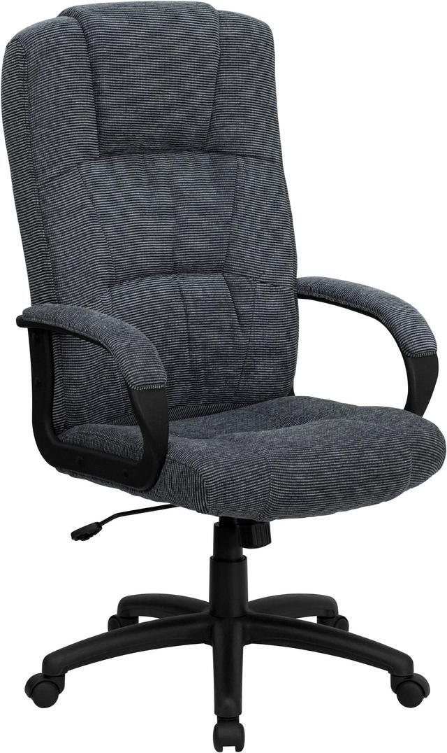 Main image of Flash Furniture BT-9022-BK-GG High Back Gray Fabric Executive Office Chair