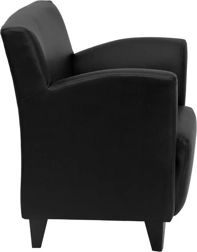 Alt view image 2 of 20 - HERCULES Roman Series Black Leather Lounge Chair