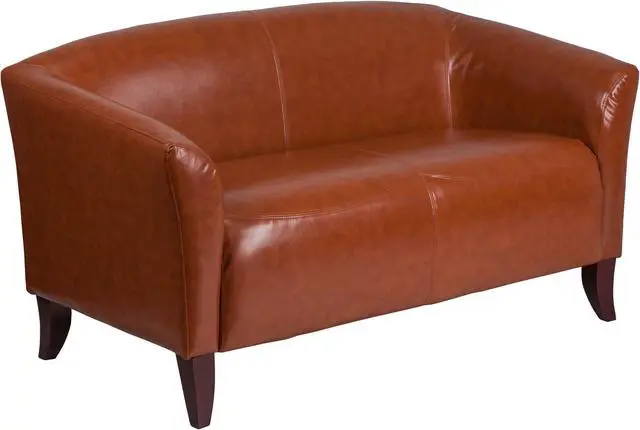 Main image of HERCULES Imperial Series Cognac LeatherSoft Loveseat