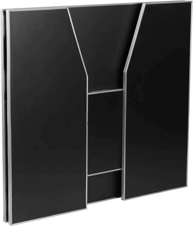 Alt view image 3 of 13 - 4' Black Laminate Foldable Bar
