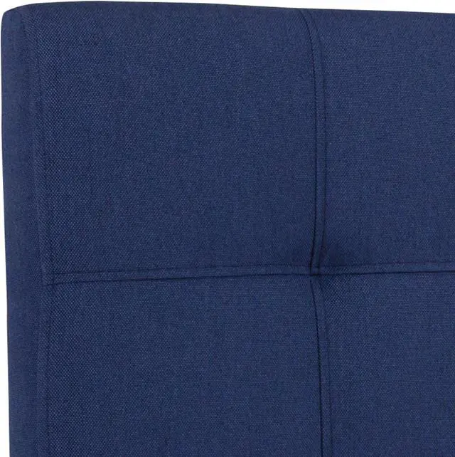 Alt view image 6 of 20 - Bedford Tufted Upholstered Full Size Headboard in Navy Fabric
