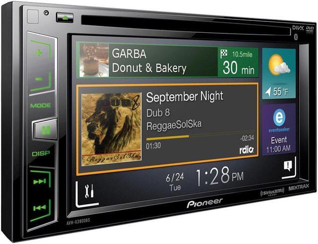 Alt view image 3 of 3 - Pioneer AVH-X2800BS DVD receiver with built-in Bluetooth