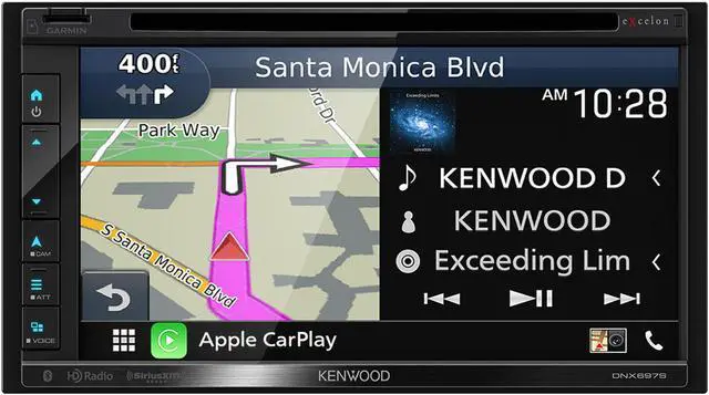 Alt view image 6 of 7 - Kenwood eXcelon DNX697S Navigation DVD Receiver with Bluetooth & HD Radio