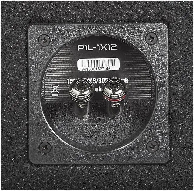 Alt view image 15 of 20 - Rockford Fosgate P1-1X12 12" Single Loaded Subwoofer Enclosure 500W