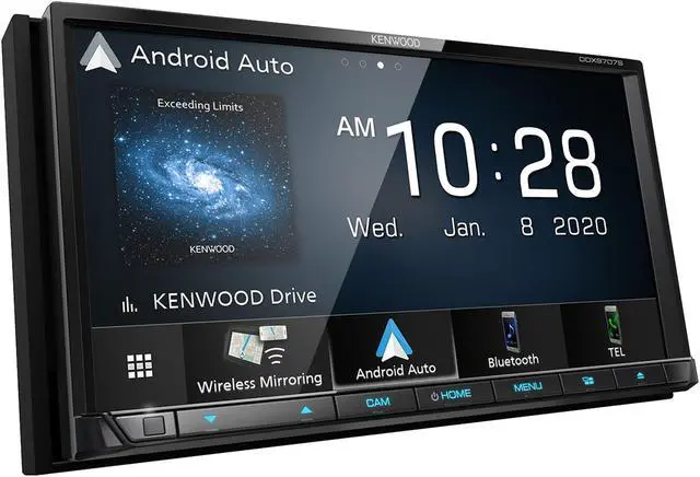 Alt view image 4 of 20 - Kenwood DDX9707S 6.95" DVD Multimedia Receiver w/ Apple CarPlay