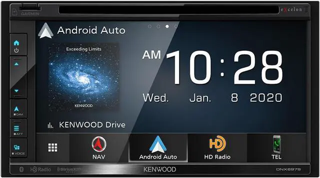 Alt view image 4 of 7 - Kenwood eXcelon DNX697S Navigation DVD Receiver with Bluetooth & HD Radio