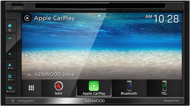 Alt view image 4 of 20 - Kenwood DNX577S 6.8" Garmin Navigation Touchscreen Receiver w/ Apple CarPlay and Android Auto