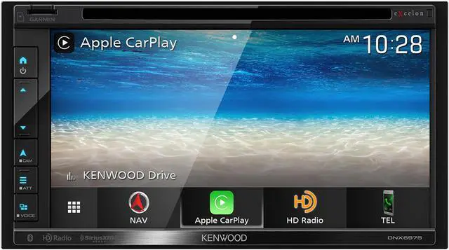 Alt view image 5 of 7 - Kenwood eXcelon DNX697S Navigation DVD Receiver with Bluetooth & HD Radio