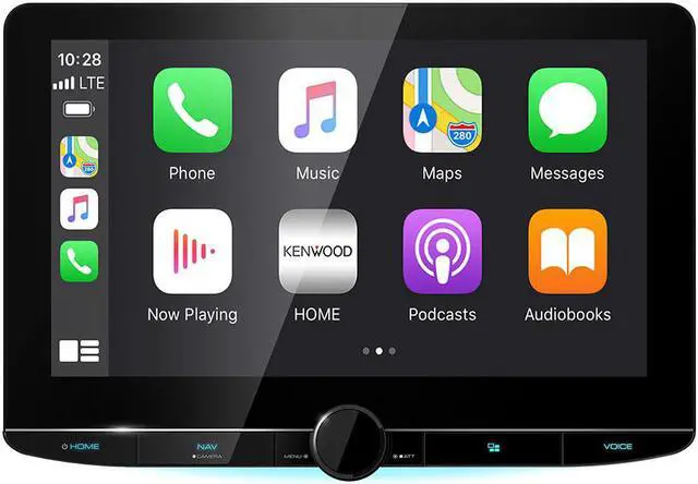 Alt view image 5 of 16 - Kenwood eXcelon NEW DNR1007XR 10.1" Floating Panel High Definition Receiver