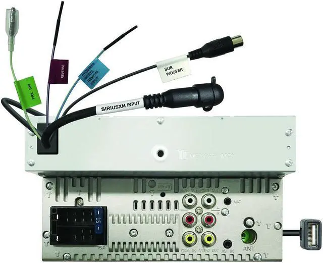 Alt view image 14 of 16 - Kenwood DDX57S 6.8" Capacitive Screen DVD Receiver with Car Play, Android Auto, Bluetooth