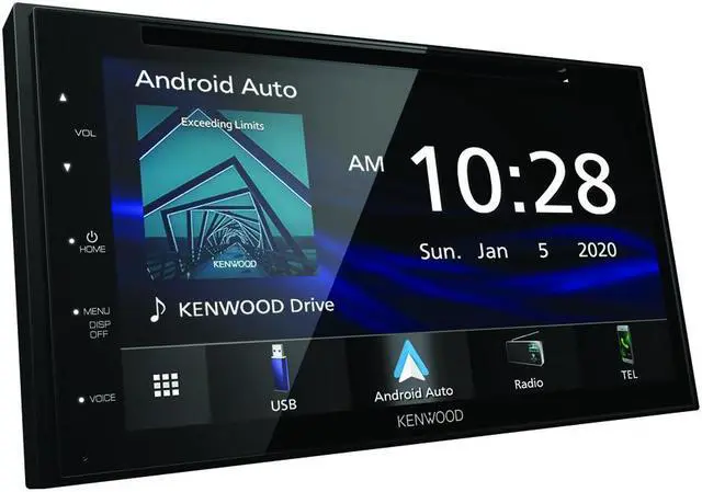 Alt view image 13 of 16 - Kenwood DDX57S 6.8" Capacitive Screen DVD Receiver with Car Play, Android Auto, Bluetooth