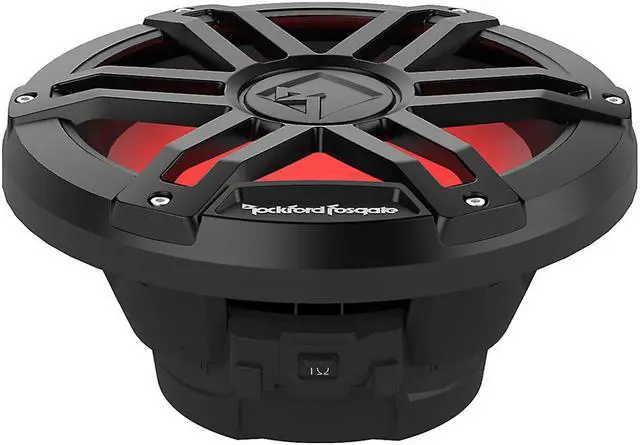 Alt view image 2 of 9 - Rockford Fosgate M1D2-10B 10'' Color Optix marine subwoofer, black grille