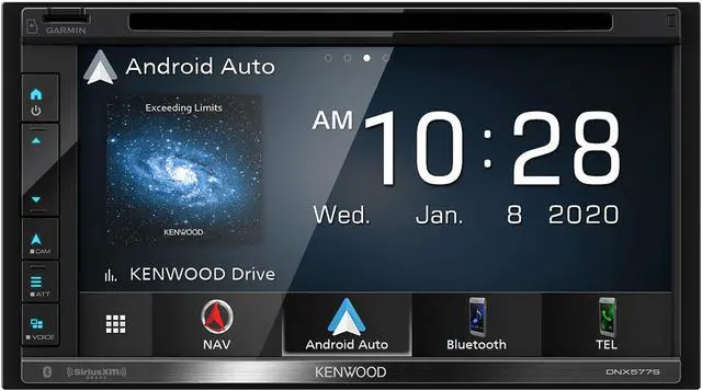 Alt view image 2 of 20 - Kenwood DNX577S 6.8" Garmin Navigation Touchscreen Receiver w/ Apple CarPlay and Android Auto