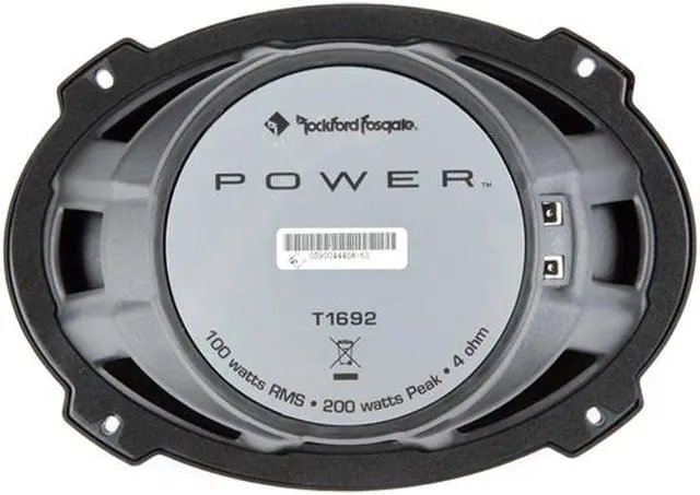 Alt view image 8 of 12 - Rockford Fosgate Power T1692 6 X 9" 2-Way Speakers