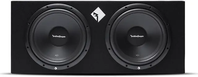 Main image of Rockford Fosgate R2-2X12 12 Inch Loaded Subwoofer Enclosure 2 Ohm Impedance