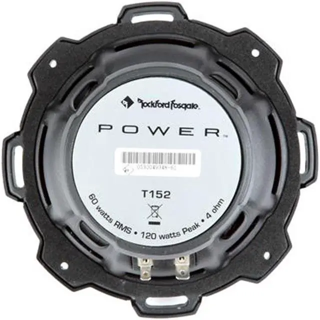 Alt view image 5 of 13 - ROCKFORD FOSGATE T152 NEW 5.25 INCHES 2-WAY CAR AUDIO FULL-RANGE POWER SPEAKER