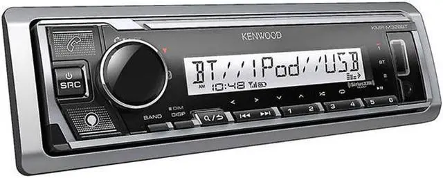 Main image of Kenwood KMR-M328BT Marine/Motorsports Digital Media Receiver with Bluetooth