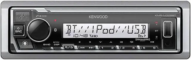 Alt view image 3 of 4 - Kenwood KMR-M328BT Marine/Motorsports Digital Media Receiver with Bluetooth