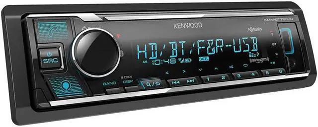 Main image of Kenwood KMM-BT728HD Digital Media Receiver with Bluetooth and HD Radio