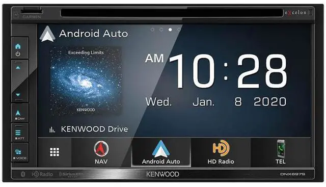 Alt view image 2 of 5 - Kenwood DNX697S 6.8 Inch Navigation DVD Receiver with Bluetooth & HD Radio