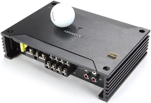Alt view image 2 of 4 - Kenwood X Series X302-4 Class D Mono 4 Channel Power Amplifier, 600W Max