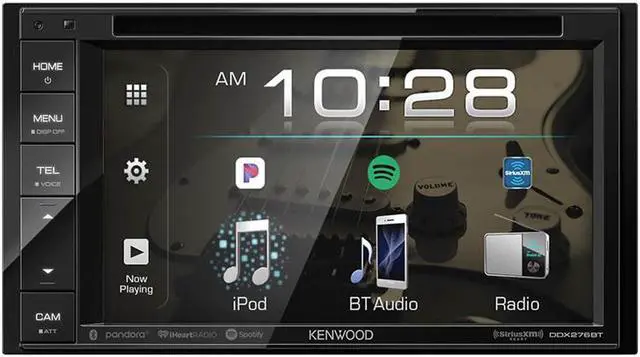 Alt view image 2 of 5 - Kenwood DDX276BT DVD Receiver with 6.2 Inch Clear Resistive Touch Panel