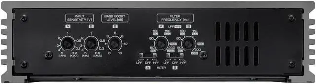 Alt view image 2 of 3 - Kenwood KAC-314 Class D Multichannel Amplifier with Variable Crossovers
