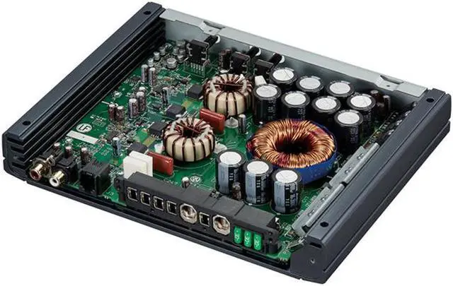 Alt view image 9 of 10 - Kenwood XR601-1 eXcelon 600-Watt Monoblock Subwoofer Amplifier