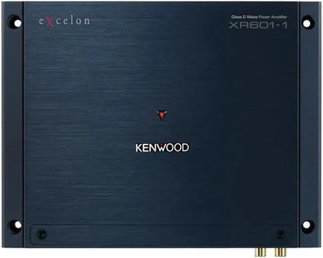 Alt view image 7 of 10 - Kenwood XR601-1 eXcelon 600-Watt Monoblock Subwoofer Amplifier