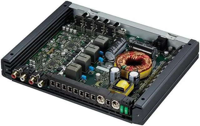 Alt view image 8 of 16 - Kenwood XR401-4 eXcelon 400-Watt 4-Channel Amplifier