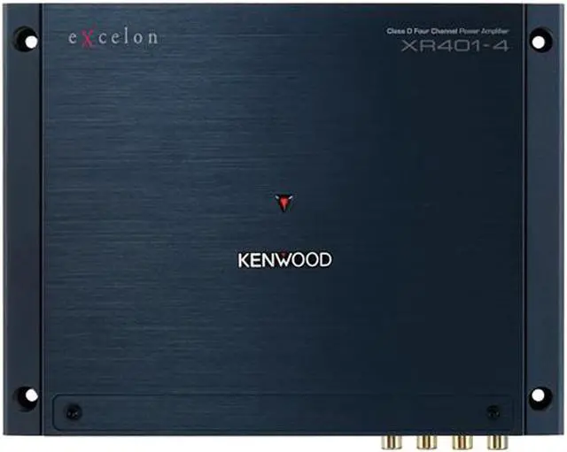 Alt view image 10 of 16 - Kenwood XR401-4 eXcelon 400-Watt 4-Channel Amplifier