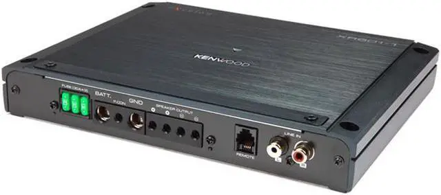 Alt view image 8 of 10 - Kenwood XR601-1 eXcelon 600-Watt Monoblock Subwoofer Amplifier
