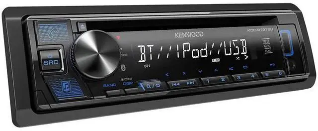 Alt view image 3 of 5 - Kenwood KDC-BT278U 1 Line Text Display CD Receiver with Bluetooth