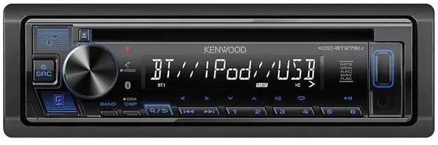 Main image of Kenwood KDC-BT278U 1 Line Text Display CD Receiver with Bluetooth