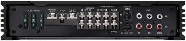 Alt view image 5 of 5 - Kenwood Excelon X802-5 X Series Class D 5-Channel 1600 Watt Power Amplifier