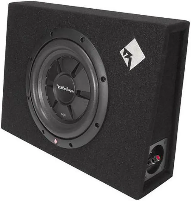 Alt view image 16 of 20 - Rockford Fosgate R2S-1X10 Single 10" Loaded Subwoofer Enclosure 400W R2S1X10