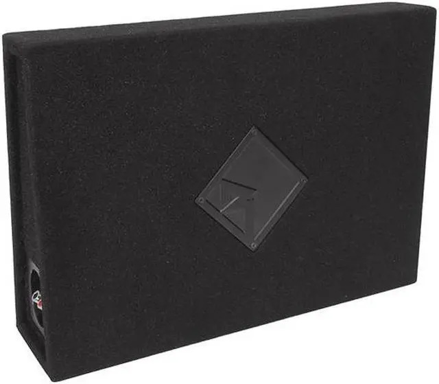 Alt view image 17 of 20 - Rockford Fosgate R2S-1X10 Single 10" Loaded Subwoofer Enclosure 400W R2S1X10