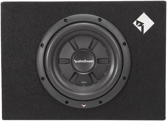 Alt view image 15 of 20 - Rockford Fosgate R2S-1X10 Single 10" Loaded Subwoofer Enclosure 400W R2S1X10