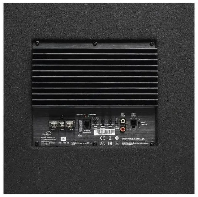 Alt view image 3 of 5 - JBL SUBBP12AM-Z BassPro 12 12 Inch 450 Watt Ported Powered Subwoofer System