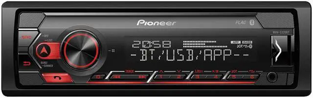 Alt view image 9 of 11 - Pioneer - MVH-S320BT - Pioneer MVH-S320BT Single-DIN In-Dash Digital Media Receiver with Bluetooth