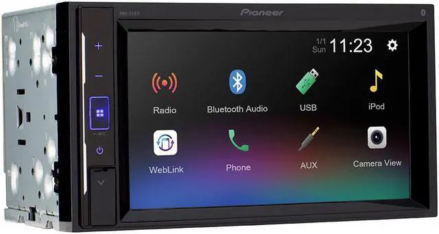 Alt view image 9 of 20 - Pioneer DMH241 6.2 inch Resistive Glass Touchscreen Digital Media Receiver