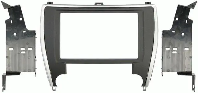 Alt view image 5 of 5 - Metra 108-TO4 Double DIN Dash Kit For Toyota Camry 2015 - 2017 Black Matte