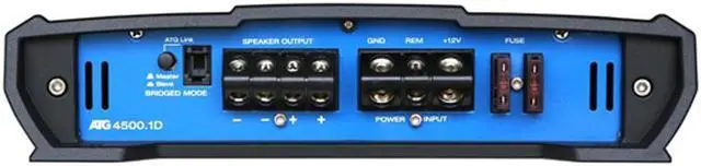 Alt view image 3 of 4 - ATG ATG4500.1D Class D 1 Channel Monoblock Amplifier with 4500 Watts Peak Power